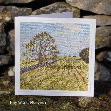 Hay Wrap - Single Fine Art Greeting Card