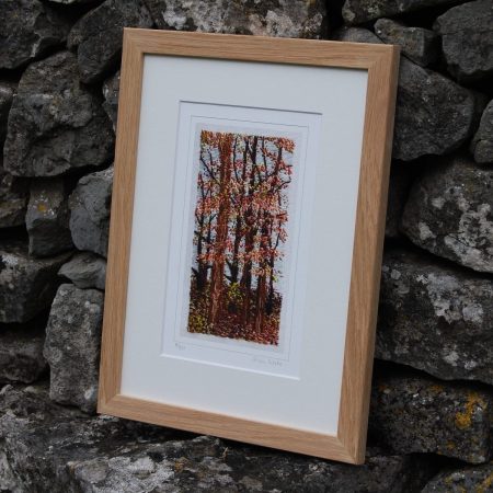 Minninglow Beeches, Autumn - limited edition print