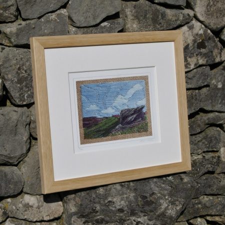 Rocketeer Rock, Stanage - limited edition print