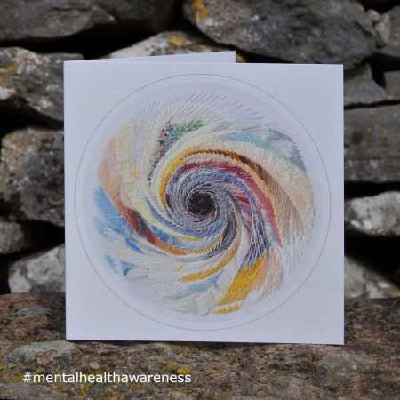#mentalhealthawareness - Single Fine Art Greeting Card