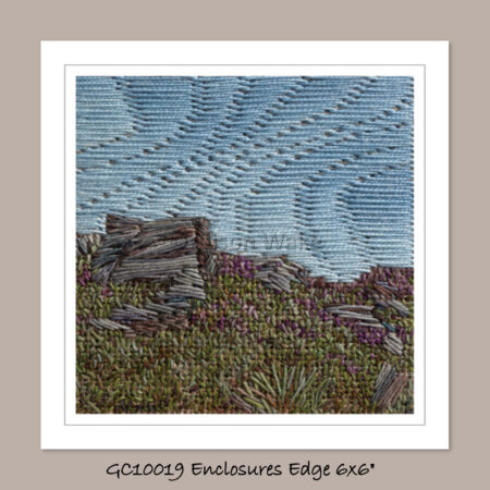 Enclosure's Edge - Single Fine Art Greeting Card