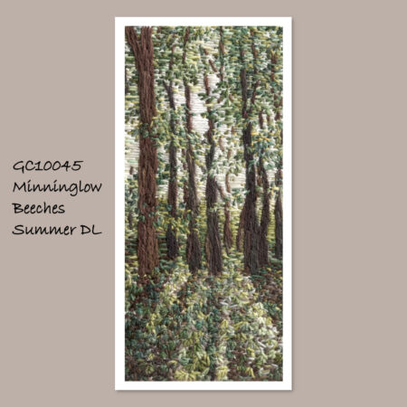 Minninglow Beeches, Summer - Single Fine Art Greeting Card