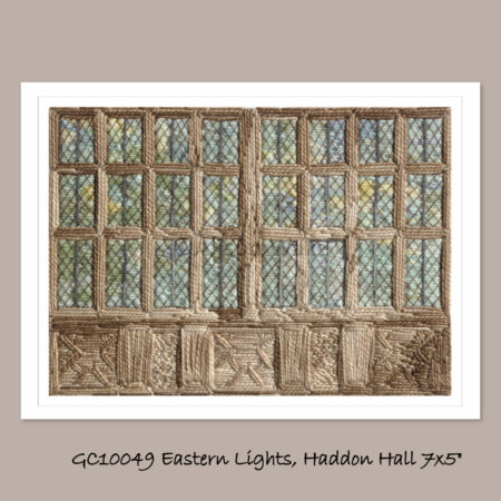 Eastern Lights, Haddon Hall - Single Fine Art Greeting Card
