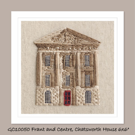 Front and Centre, Chatsworth House - Single Fine Art Greeting Card