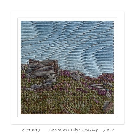 Enclosure's Edge - Single Fine Art Greeting Card