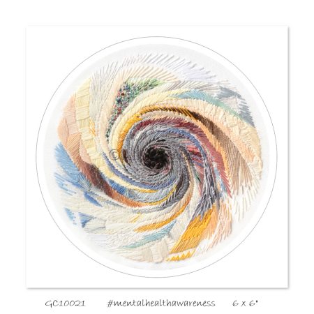 #mentalhealthawareness - Single Fine Art Greeting Card