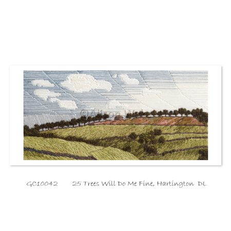 25 Trees Will Do Me Fine - Single Fine Art Greeting Card