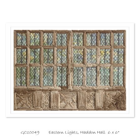 Eastern Lights, Haddon Hall - Single Fine Art Greeting Card