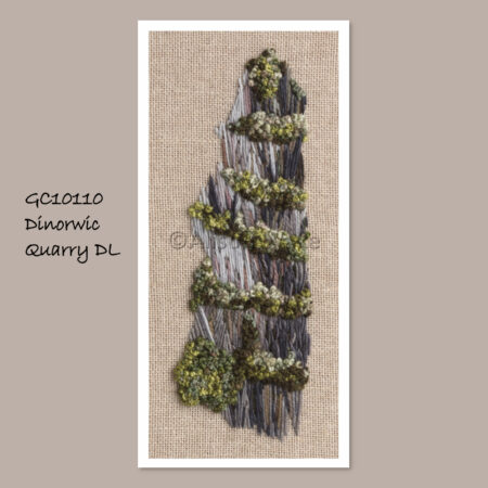 Dinorwic Quarry - Single Fine Art Greeting Card